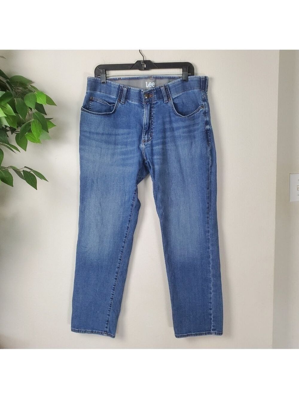 Lee Men's Classic Athletic Indigo Jeans Size 36x30